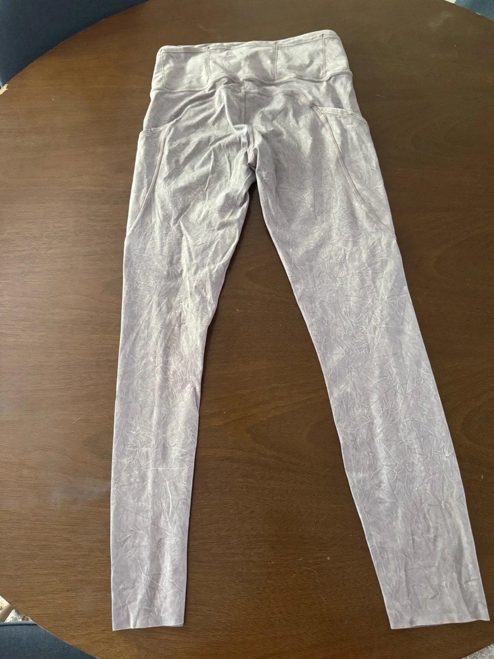 Lululemon Fast and free 25” ice dye